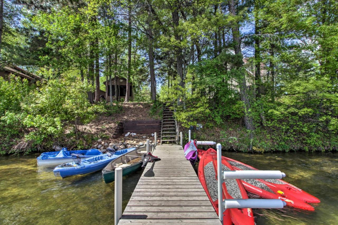 Loon Lake Lodge With Dock, Sauna And Hot Tub! Pequot Lakes Екстериор снимка